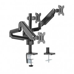 Dutzo justerbart skrivbordsfäste VESA för tre datorskärmar 17-27"