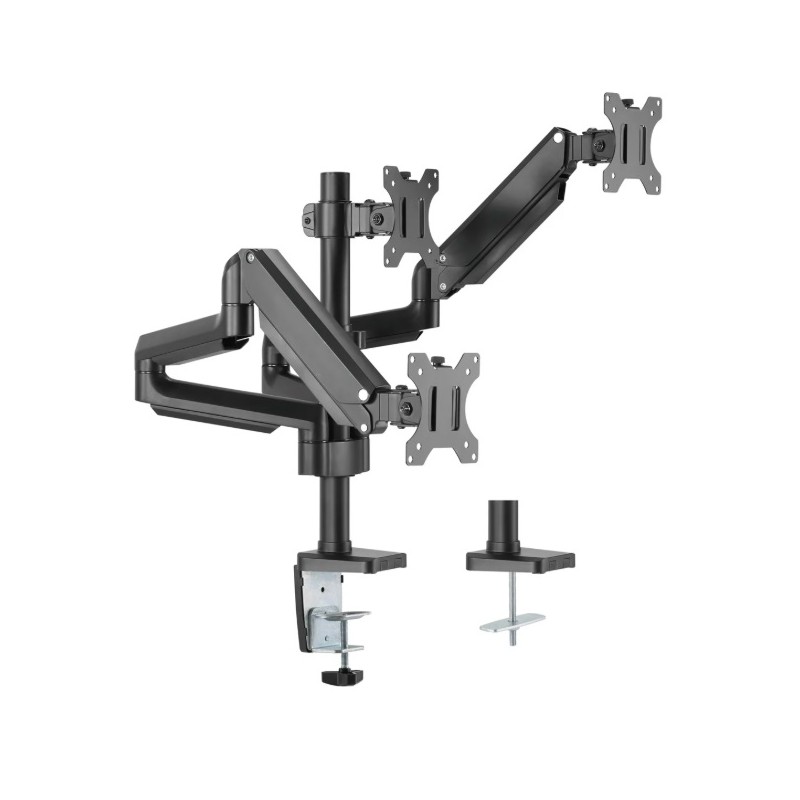 VESA mount for monitor - Dutzo justerbart skrivbordsfäste VESA för tre datorskärmar 17-27"