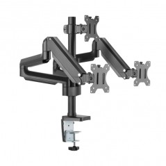 Dutzo justerbart skrivbordsfäste VESA för tre datorskärmar 17-27"