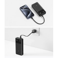 Portable Batteries - Anker powerbank 20 000 mAh 2x USB-C PD 30W och 1x USB-A