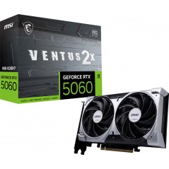 MSI NVIDIA GeForce RTX 5060 Ventus 2X OC 8GB grafikkort