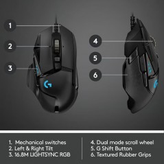 Gaming mouse - Logitech G502 Hero gamingmus