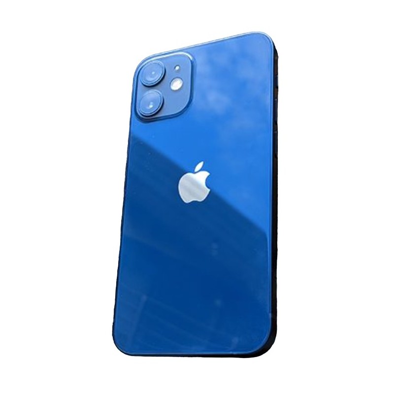Used iPhone - iPhone 12 Mini 64GB 5G Blue med 1 års garanti (beg med nytt batteri)
