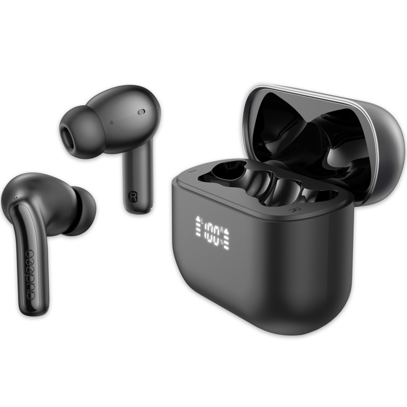 In-ear - Audeeo True Wireless in-ear headset med aktiv brusreducering (ANC)