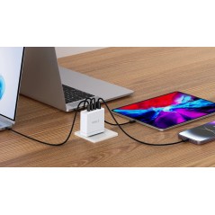 Phone Wall charger - SiGN AC-adapter väggladdare 140W med 3x USB-C och 1x USB