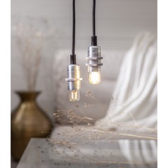 LED-lampa - Dimbar LED päronlampa sockel E14 ST26 CLEAR 1.6 Watt 110 lm (20W) till bla Flos Sarfatti