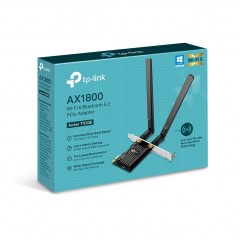 TP-Link Archer TX20E V2 trådlöst PCI-E nätverkskort med Wi-Fi 6 och Bluetooth