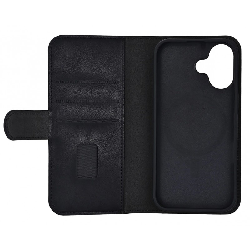 iPhone 17 - Gear 2-i-1 Plånboksfodral till iPhone 17 med MagSafe stöd