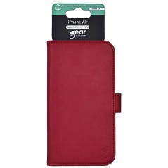 iPhone Air - Gear Plånboksfodral till iPhone 17 Air i konstläder, flera färger