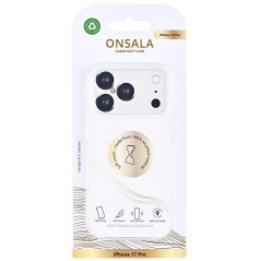 Onsala Transparent Mobilskal till iPhone 17 Pro i återvunnen TPU