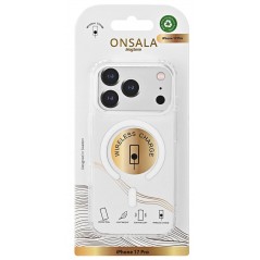Onsala Transparent Mobilskal till iPhone 17 Pro med MagSafe-stöd