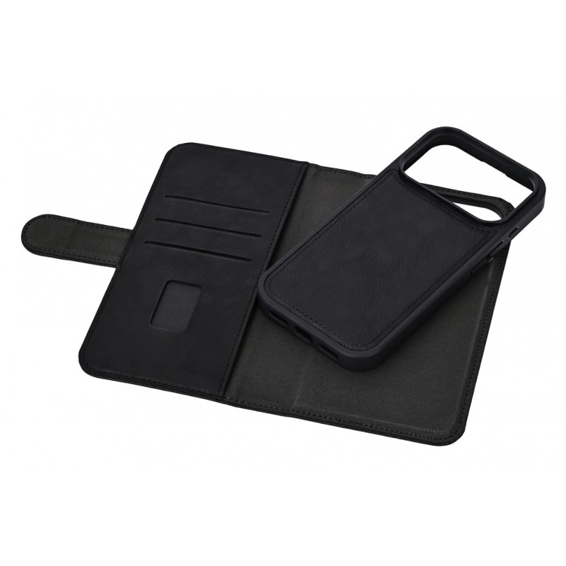 iPhone 17 Pro - Gear 2-i-1 Plånboksfodral till iPhone 17 Pro med MagSafe stöd