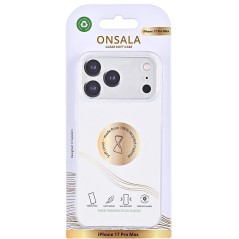 Onsala Transparent Mobilskal till iPhone 17 Pro Max i återvunnen TPU