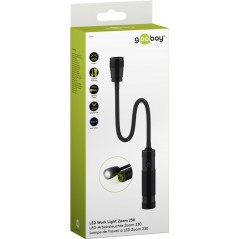 Flashlight LED - Goobay flexibel arbetslampa 230 lumen med magnetisk fot