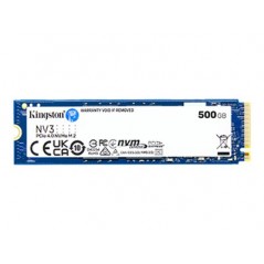 Kingston NV3 500GB SSD NVMe M.2 2280 PCIe 4.0 x4