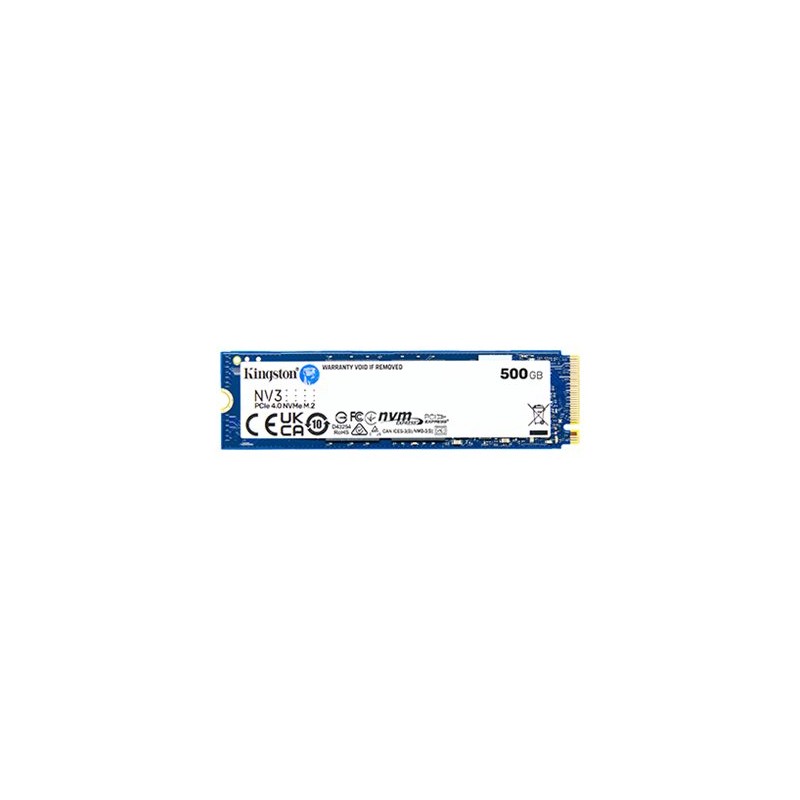 M.2-SSD for computers - Kingston NV3 500GB SSD NVMe M.2 2280 PCIe 4.0 x4