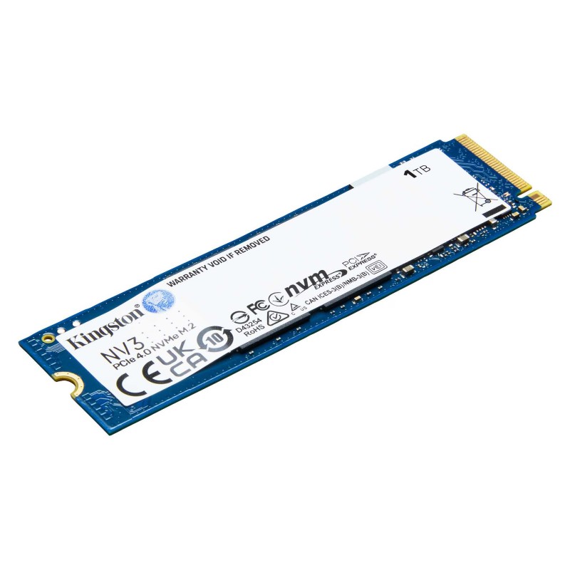 M.2-SSD for computers - Kingston NV3 2TB SSD NVMe M.2 2280 PCIe 4.0 x4