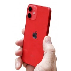 iPhone 12 Mini 128GB 5G (PRODUCT)RED med 1 års garanti (beg med defekt Face ID)