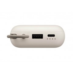 Portable Batteries - Xiaomi powerbank 10 000 mAh 22.5W med inbyggd USB-C-kabel