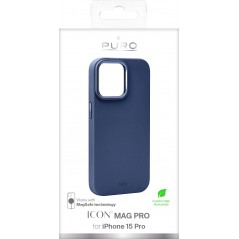 Phone Accessories - Puro Icon Mag mobilskal till iPhone 15 Pro med stöd för MagSafe