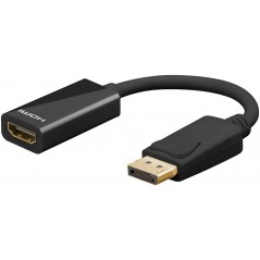 Goobay DisplayPort till HDMI-adapter med stöd för 8K i 60 Hz