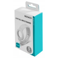 Travel Accessories - Deltaco silikonarmband för Apple AirTag