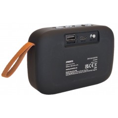 Battery-driven Speaker - Streetz portabel bluetooth-högtalare med inbyggd FM-radio & Micro-SD