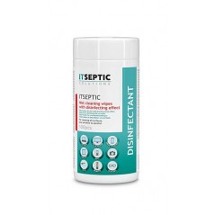 ITSeptic våtservetter för desinfektion av elektronik inkl. skärmrengöring 100-pack