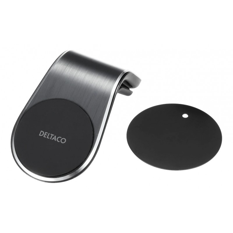 Phone Holder - Deltaco magnetisk mobilhållare för bilens ventilationsgaller