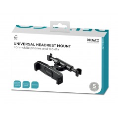 Phone Holder - Deltaco nackstödshållare till surfplattor eller mobiltelefon