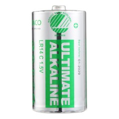 Deltaco Ultimate Alkaline C-batterier LR14 10-pack