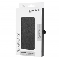 Shells and cases - Essentials plånboksfodral med avtagbart skal till iPhone 14 Pro Max