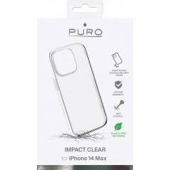 iPhone 14 - Puro Impact Clear transparent mobilskal till iPhone 14 Pro Max