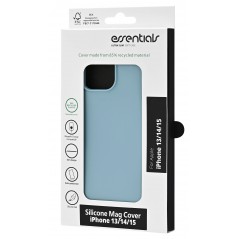 Covers - Essentials skyddande skal i silikon till iPhone 13/14/15 med MagSafe-stöd