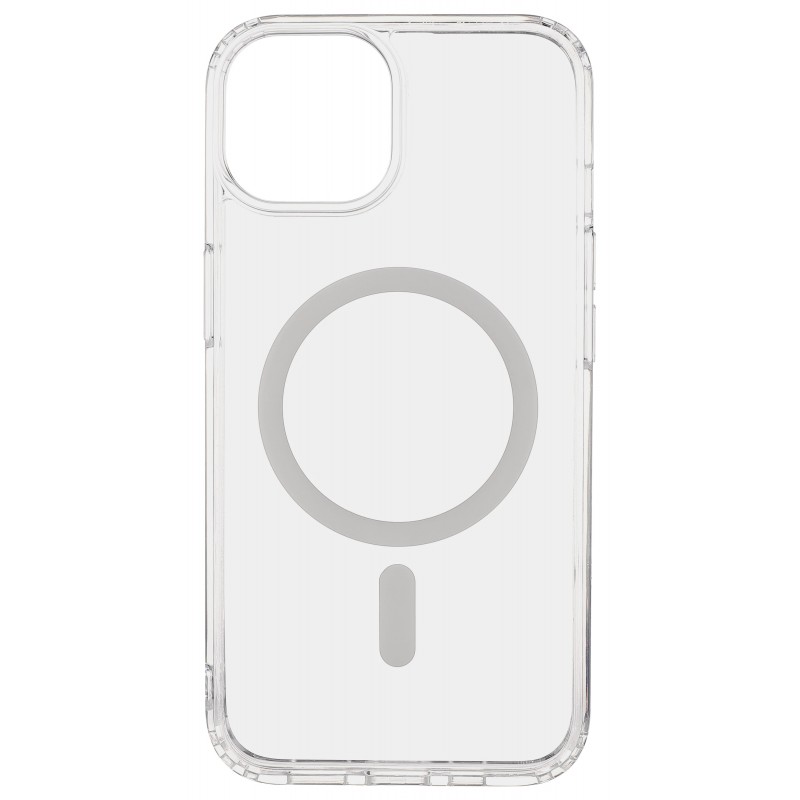 Covers - Essentials Clear Mag Case skyddande skal till iPhone 13/14/15 med MagSafe-stöd