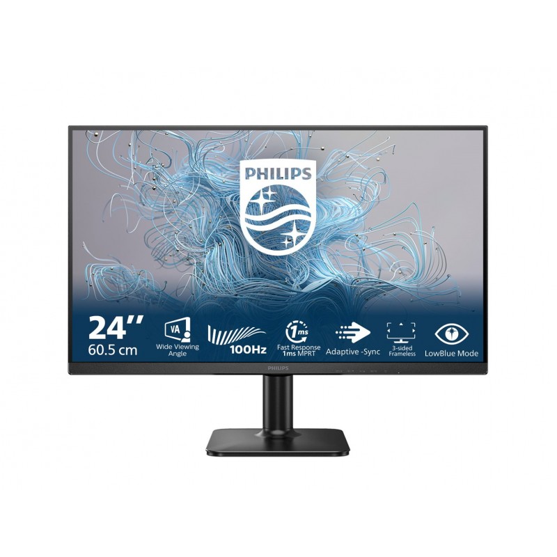 Computer monitor 15" to 24" - Philips 24E2N1100LB/00 24-tums Full HD 100 Hz skärm med VA-panel