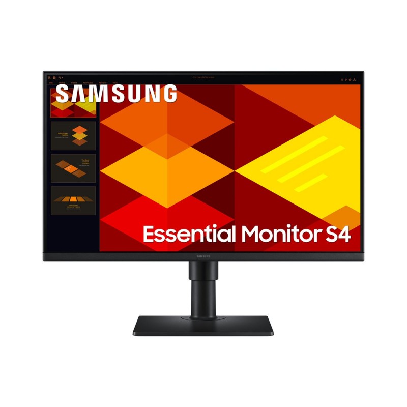 Computer monitor 15" to 24" - Samsung S24D406GAU 24-tums Full HD IPS-skärm 100 Hz med inbyggda högtalare