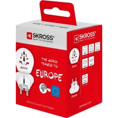 Travel Accessories - Skross reseadapter för anslutning av världen till EU