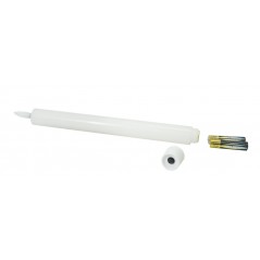 LED-ljus - Set med 5st dimbara vita LED-ljus med äkta vax samt fjärrkontroll