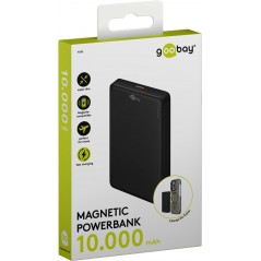 Portable Batteries - Goobay powerbank 20W, 10000 mAh med 15W trådlös laddning, MagSafe