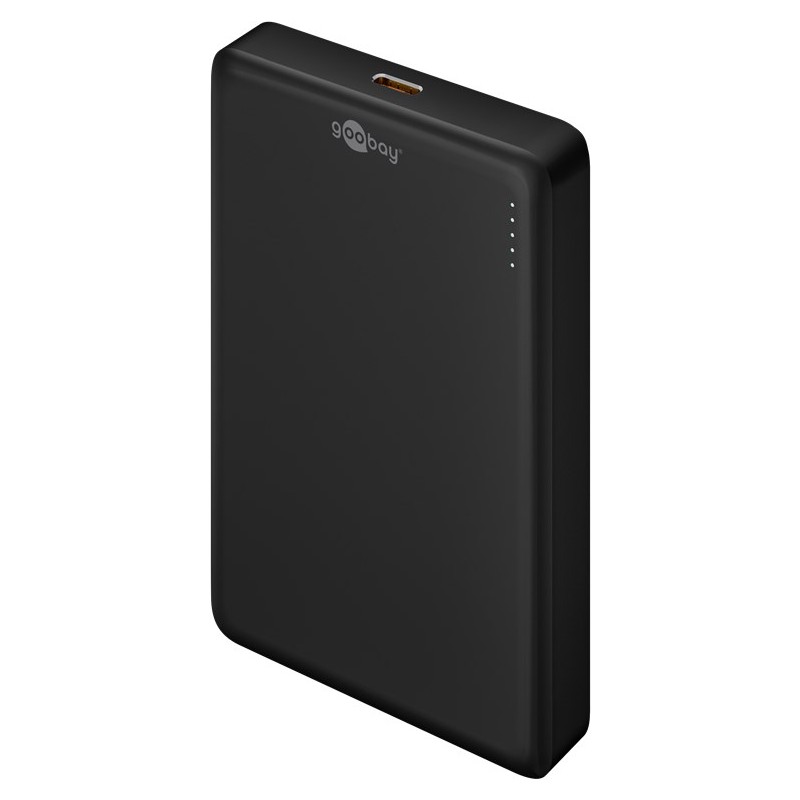 Portable Batteries - Goobay powerbank 20W, 10000 mAh med 15W trådlös laddning, MagSafe
