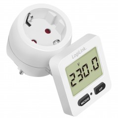 Electrical accessories - LogiLink energimätare med kostnadsberäkning, roterbar display