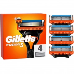 Gillette Fusion Rakblad Refill, 4st