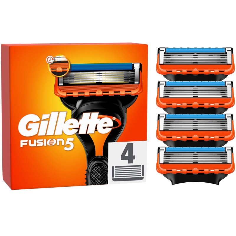 Personal Care - Gillette Fusion Rakblad Refill, 4st