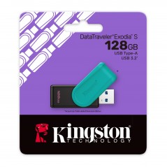 Kingston DataTraveler Exodia S USB 3.2 Gen 1 USB-minne 128GB