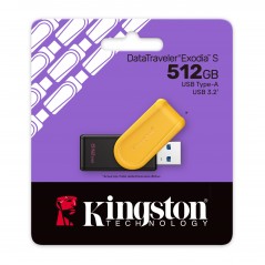 Kingston DataTraveler Exodia S USB 3.2 Gen 1 USB-minne 512GB