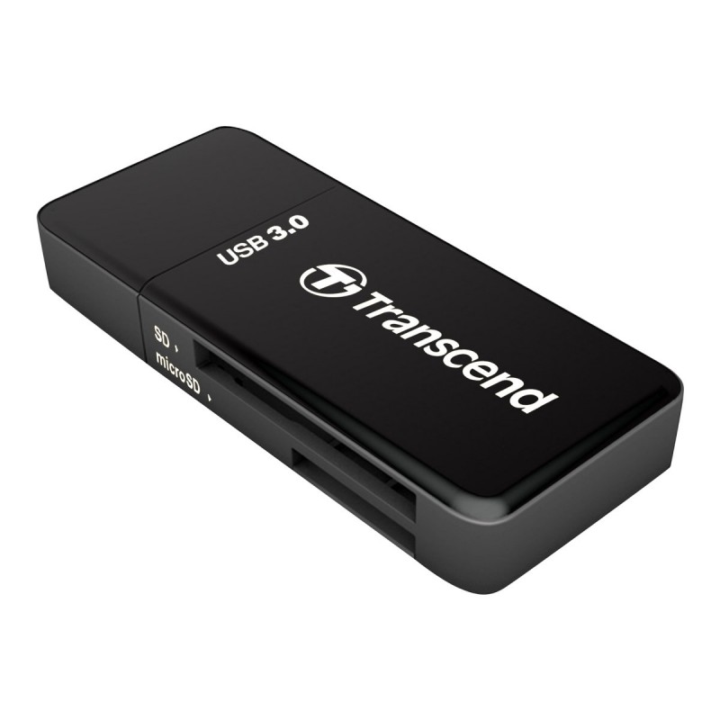Memorycard reader USB - Transcend minneskortläsare USB 3.0 med stöd för SD och microSD