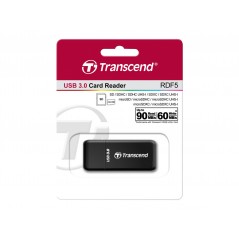Memorycard reader USB - Transcend minneskortläsare USB 3.0 med stöd för SD och microSD
