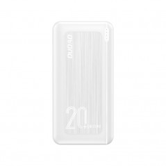 Dudao powerbank 20 000 mAh med 2x USB-A och 1x USB-C med stöd för 20W