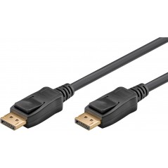 Screen Cables & Screen Adapters - DisplayPort-kabel DP 2.0/2.1 40 Gbit/s med stöd för 8K i 120 Hz/4K i 240 Hz